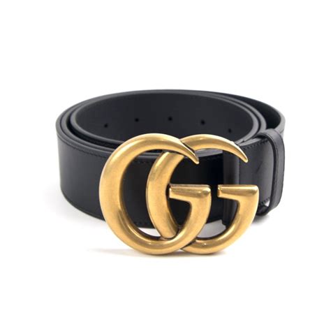 gucci belt black gold buckle|Gucci belt interlocking g buckle.